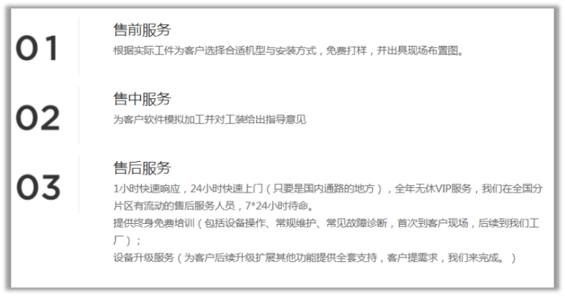 斯塔克機器人售后服務(wù)