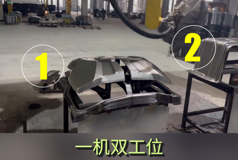 三維激光切割機（一機雙工位）